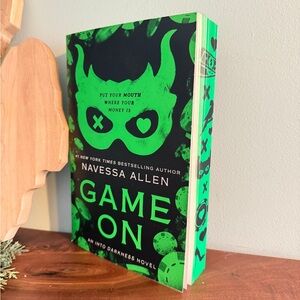 Game On by Navessa Allen - custom sprayed edges